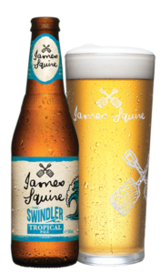 The Swindler Tropical Pale
Swindle yourself a moment to savour this refreshing dry hopped summer ale. Light straw in colour with a billowy head and bursting with tropical notes of pear and watermelon, The Swindler is the perfect summer side-kick.